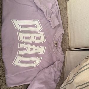 Brand New Never Worn Lavender DBAD Sweatshirt